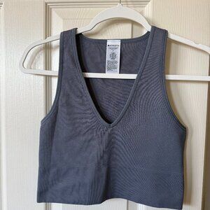 Athleta Aurora Seamless Crop Rib Tank